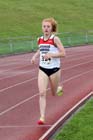 Philippa Chambers (Gateshead) during the under-17s 3000 metres at the Northern Under-17s and 15s Championships, Liverpool.